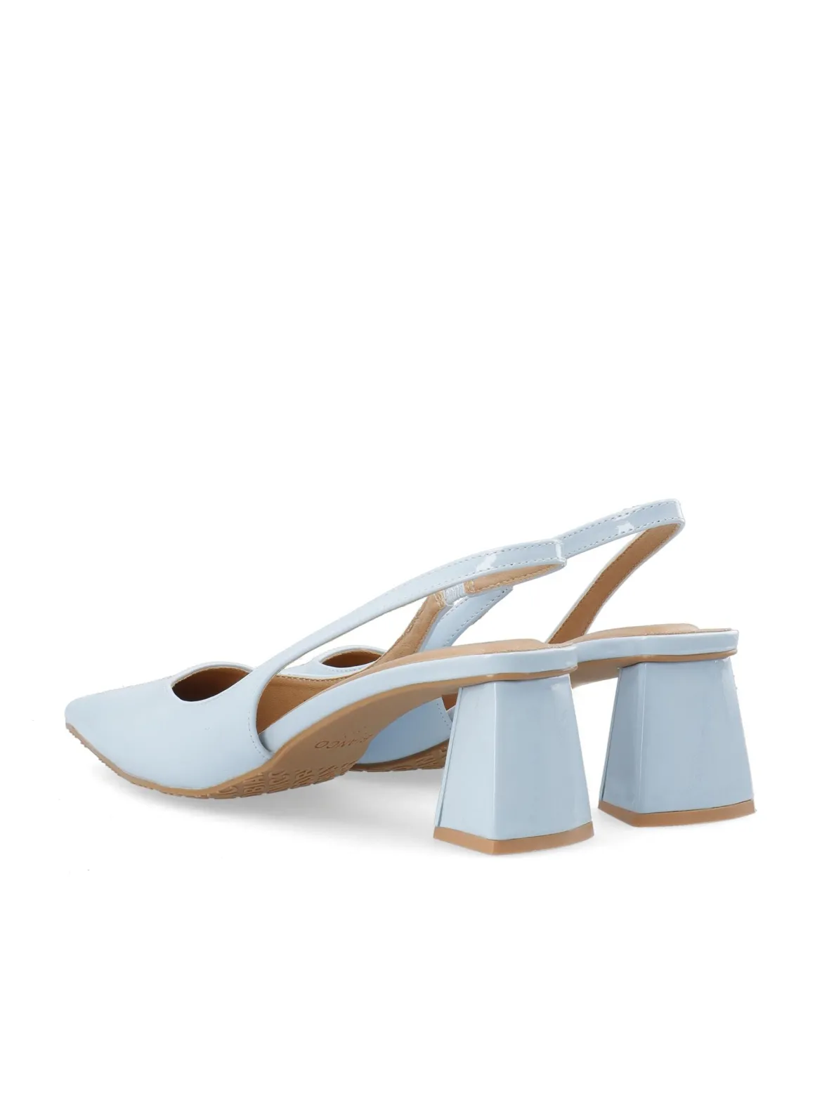 Bianco naisten avokkaat Biamaralyn Slingback Heel Patent, vaaleansininen
