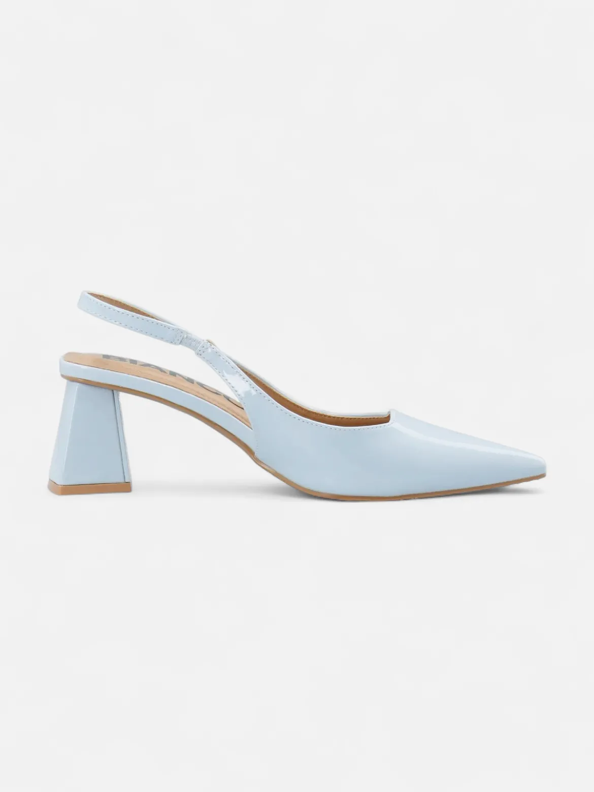 Bianco naisten avokkaat Biamaralyn Slingback Heel Patent, vaaleansininen