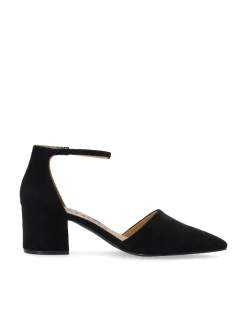 Bianco naisten korkokengät Biadevived Heel MicroSuede, musta