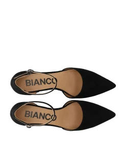 Bianco naisten korkokengät Biadevived Heel MicroSuede, musta