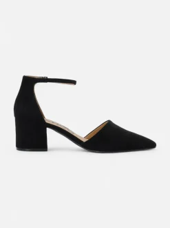 Bianco naisten korkokengät Biadevived Heel MicroSuede, musta