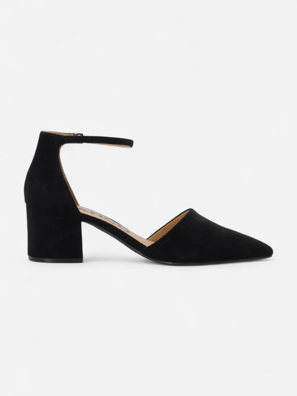 Bianco naisten korkokengät Biadevived Heel MicroSuede, musta
