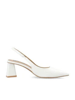 Bianco naisten korkokengät Biamaralyn Slingbacks, luonnonvalkoinen