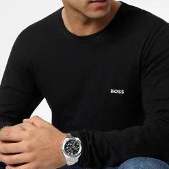 BOSS miesten pitkähihainen paita K LS Shirt Classic, musta