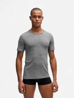 BOSS miesten T-paita TShirt RN, harmaa