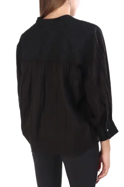 Boss Orange naisten pusero Brodes Blouse, musta