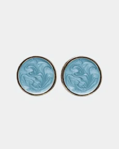 Bow 19 korvakorut Ava Pearl Earrings, sininen