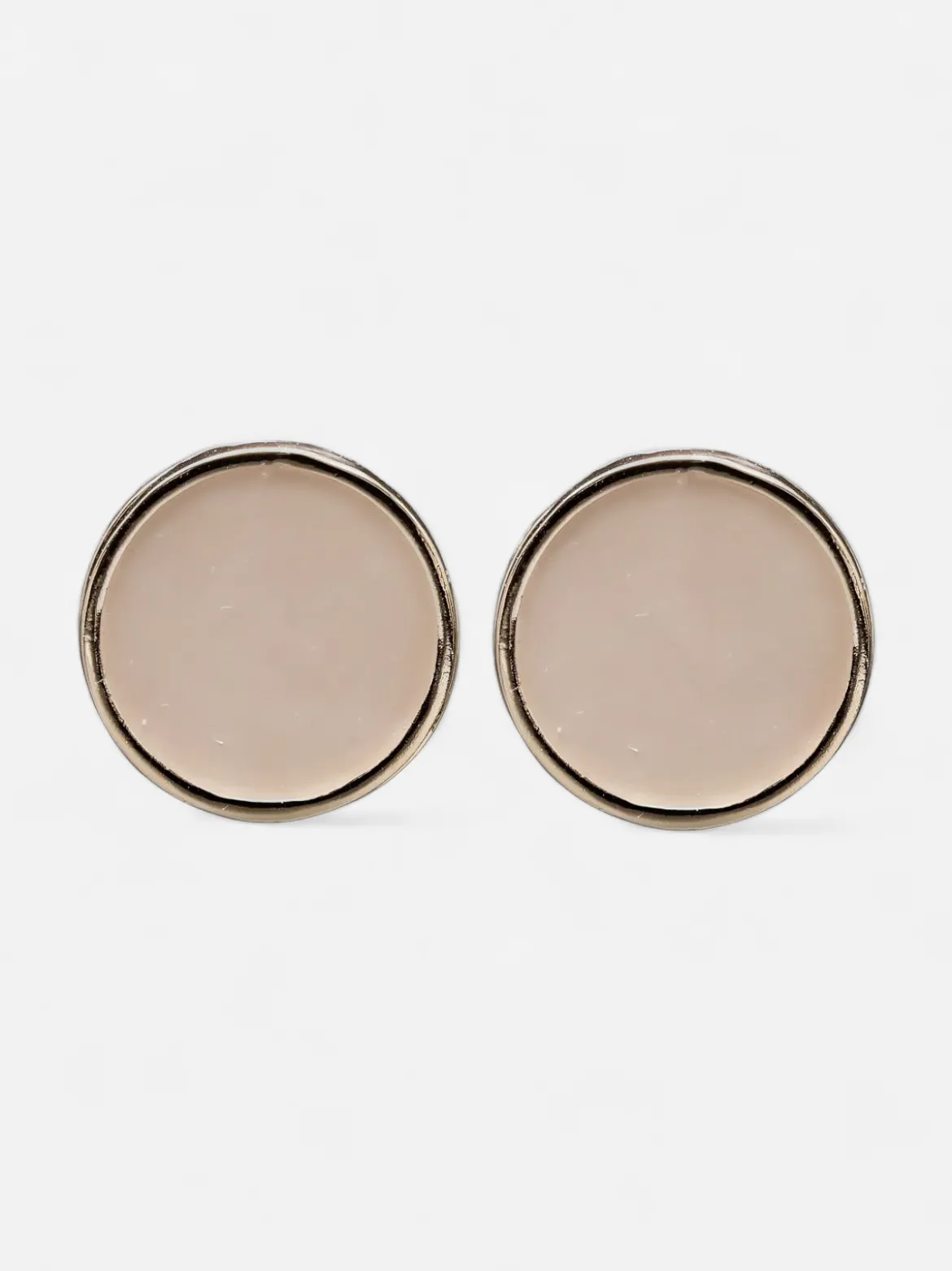 Bow 19 naisten korvakorut Ava Earrings, vaalea beige