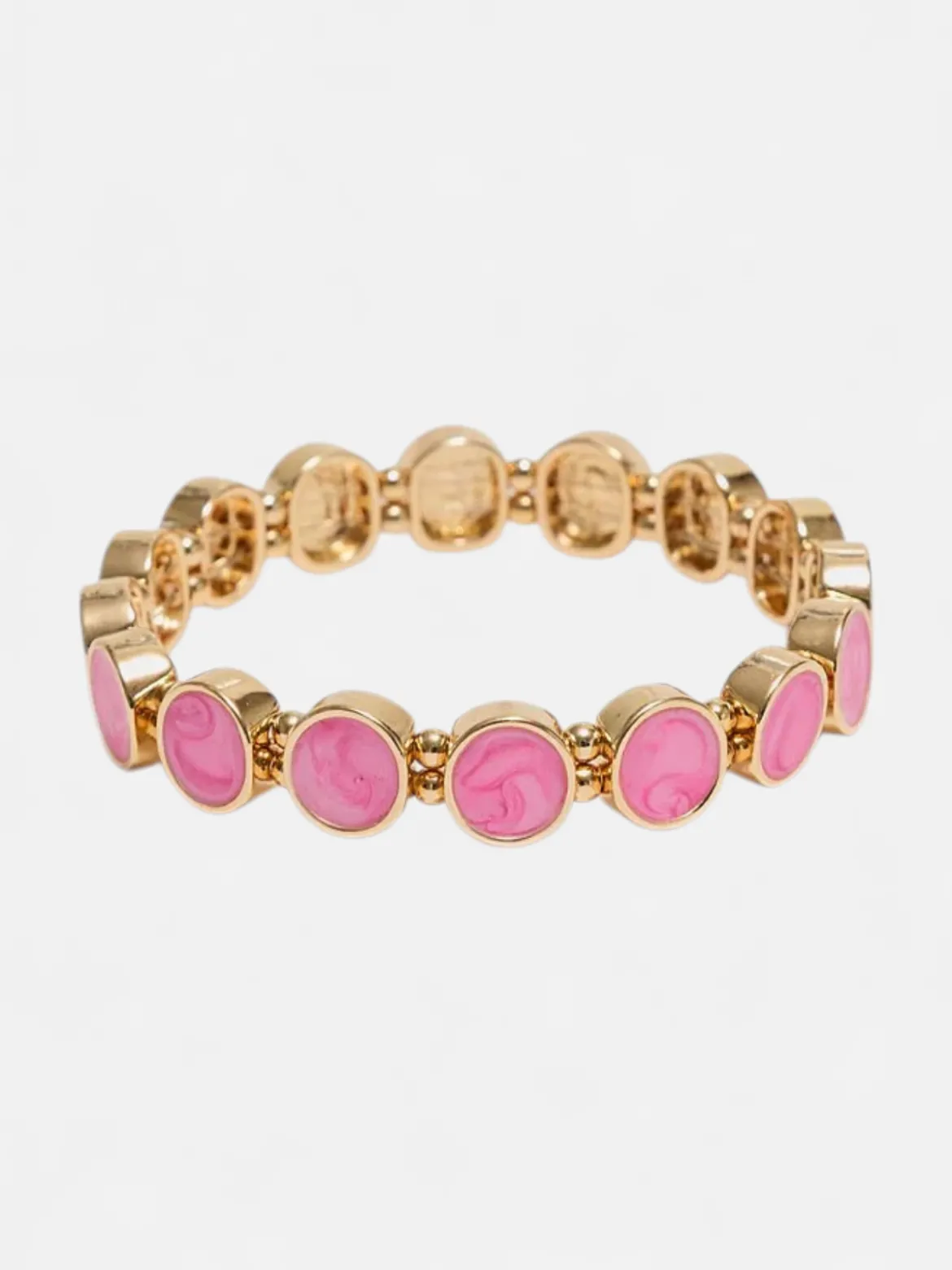 Bow 19 naisten rannekorut Ava Petite Bracelet, pinkki