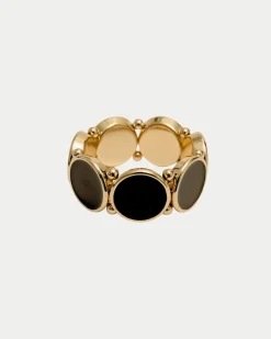Bow 19 rannekoru Ava Elastic Bracelet, musta
