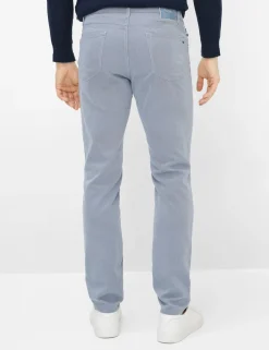 Brax miesten housut Chuck Tri-Flex Modern Fit Stucture, sininen