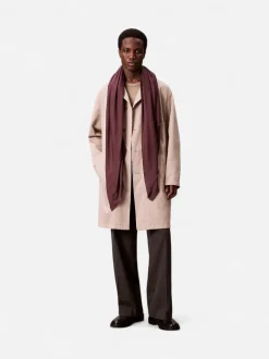 Calvin Klein Accessories huivi TONAL AOP MODAL LW SQUARE SCARF, viininpunainen