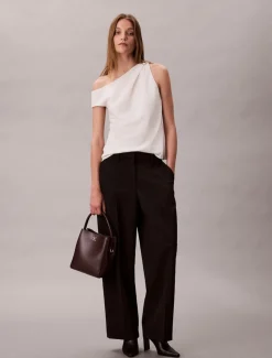 Calvin Klein Accessories laukku CK BUCKET WITH STRAP, viininpunainen