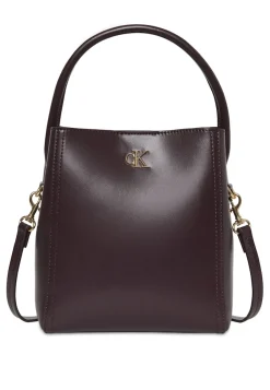 Calvin Klein Accessories laukku CK BUCKET WITH STRAP, viininpunainen