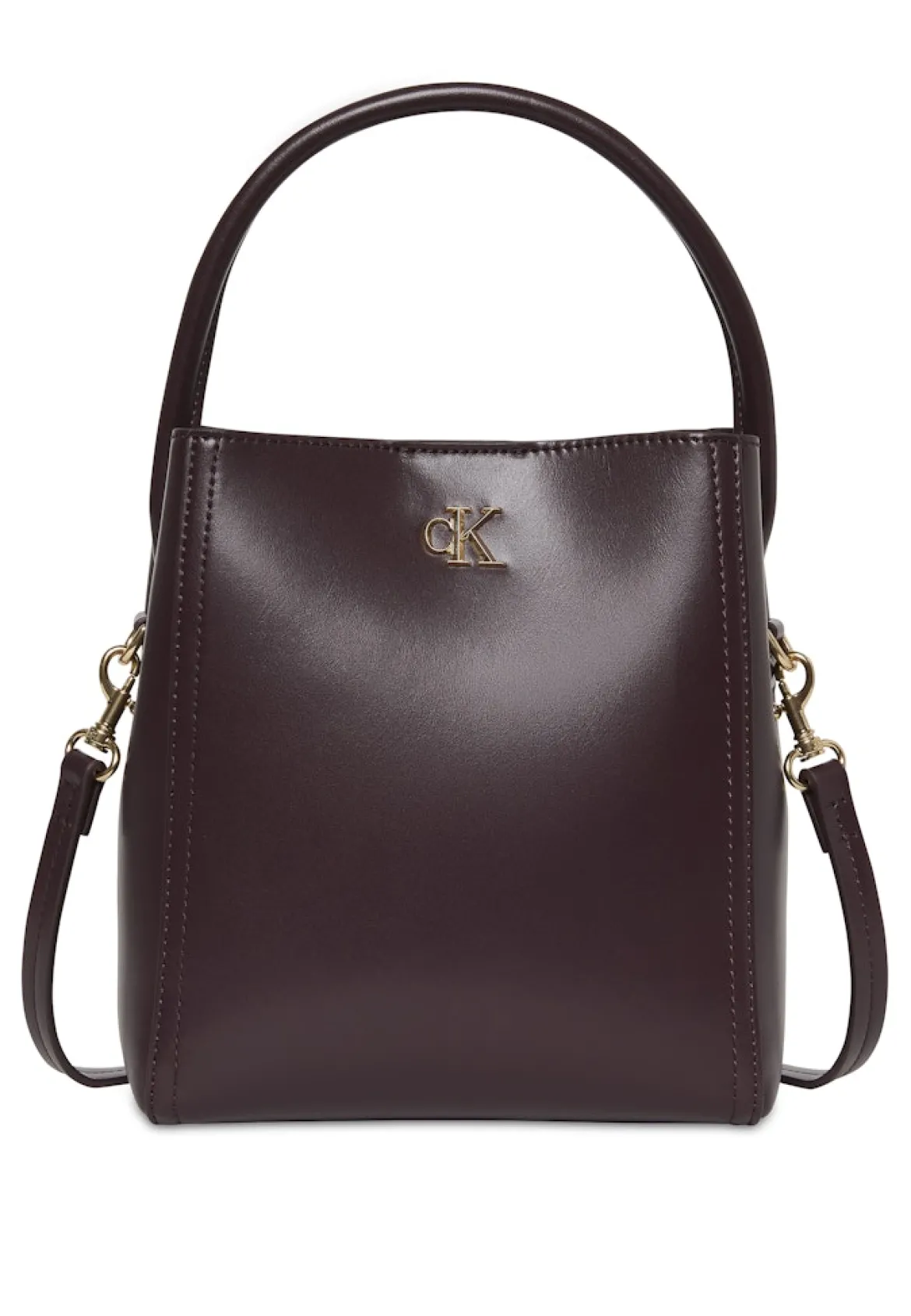 Calvin Klein Accessories laukku CK BUCKET WITH STRAP, viininpunainen