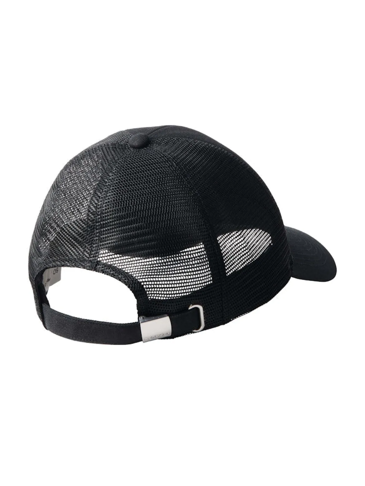 Calvin Klein Jeans lippis Monologo Woven Patch Trucker, musta