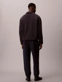 Calvin Klein Jeans miesten collegehousut Cotton Spacer Jogger, tummansininen