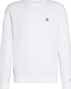 Calvin Klein Jeans Miesten Collegepaita CK ESSENTIAL REG Valkoinen
