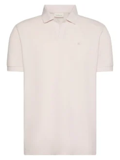 Calvin Klein Jeans miesten pikeepaita SS Open Collar Casual Pique Polo, kerma