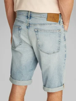 Calvin Klein Jeans miesten shortsit, SLIM SHORT 1AA LIGHT BLUE Sininen, Indigo