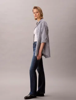 Calvin Klein Jeans naisten farkut Skinny Boot Midtown Blue, tummansininen