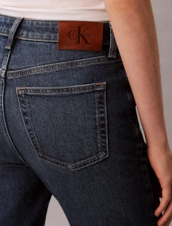 Calvin Klein Jeans naisten farkut Skinny Boot Midtown Blue, tummansininen