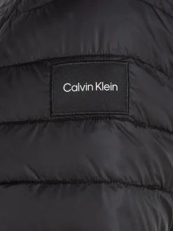 Calvin Klein Menswear Miesten Untuvatakki, RECYCLED SIDE LOGO JACKET NOS Musta