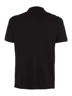 Calvin Klein Menswear Miesten Pikeepaita, STRECH PIQUE SLIM BUTTON POLO Musta