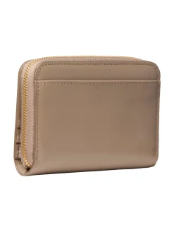 Calvin Klein naisten lompakko CK Medium Flap Zip Around, beige