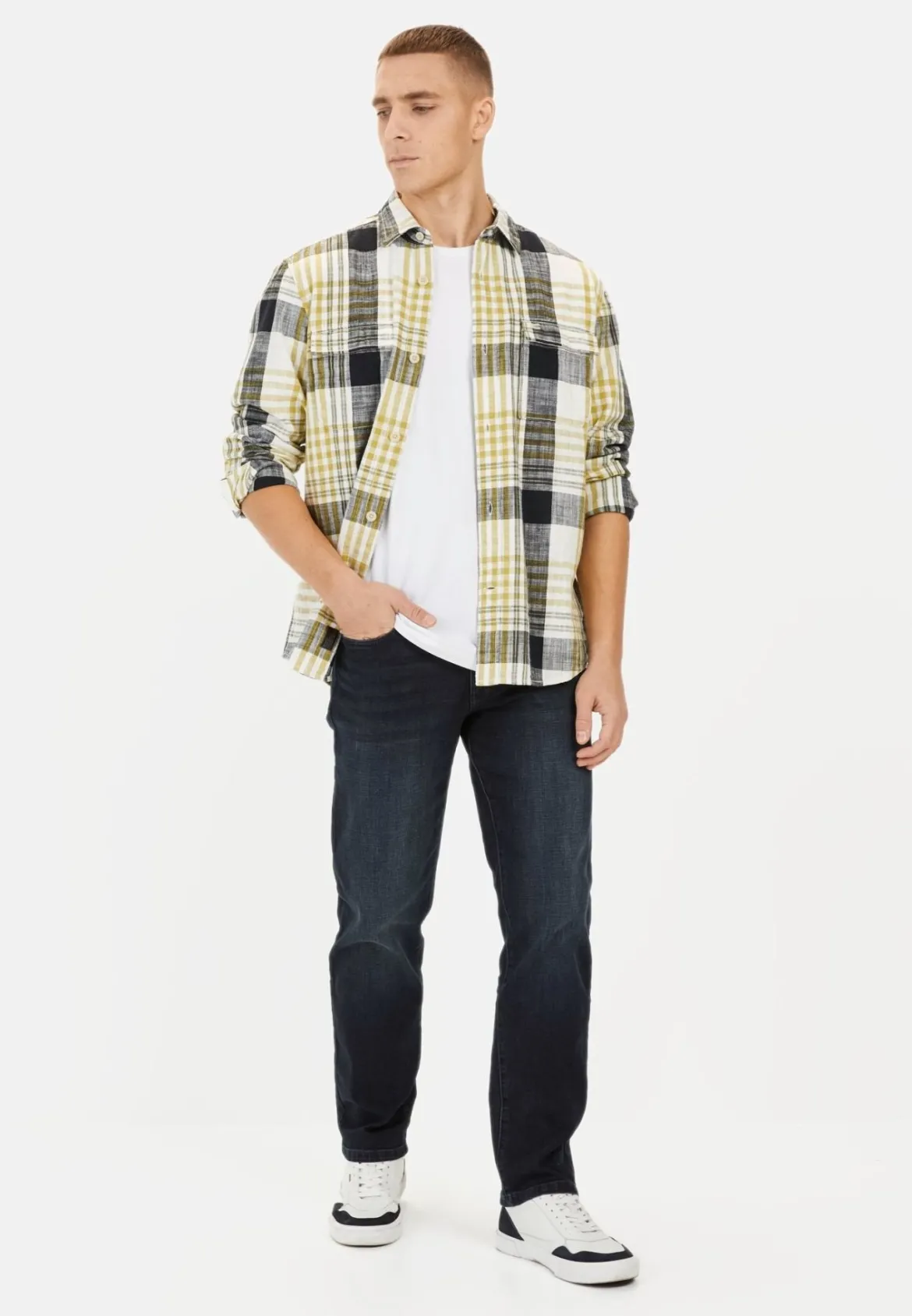 Camel Active miesten farkut, WOODSTOCK RELAXED FIT NOS JEANS DK BLUE Indigo