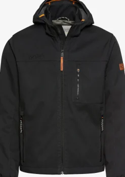 Camel Active miesten kevyt takki Softshell Jacket, musta