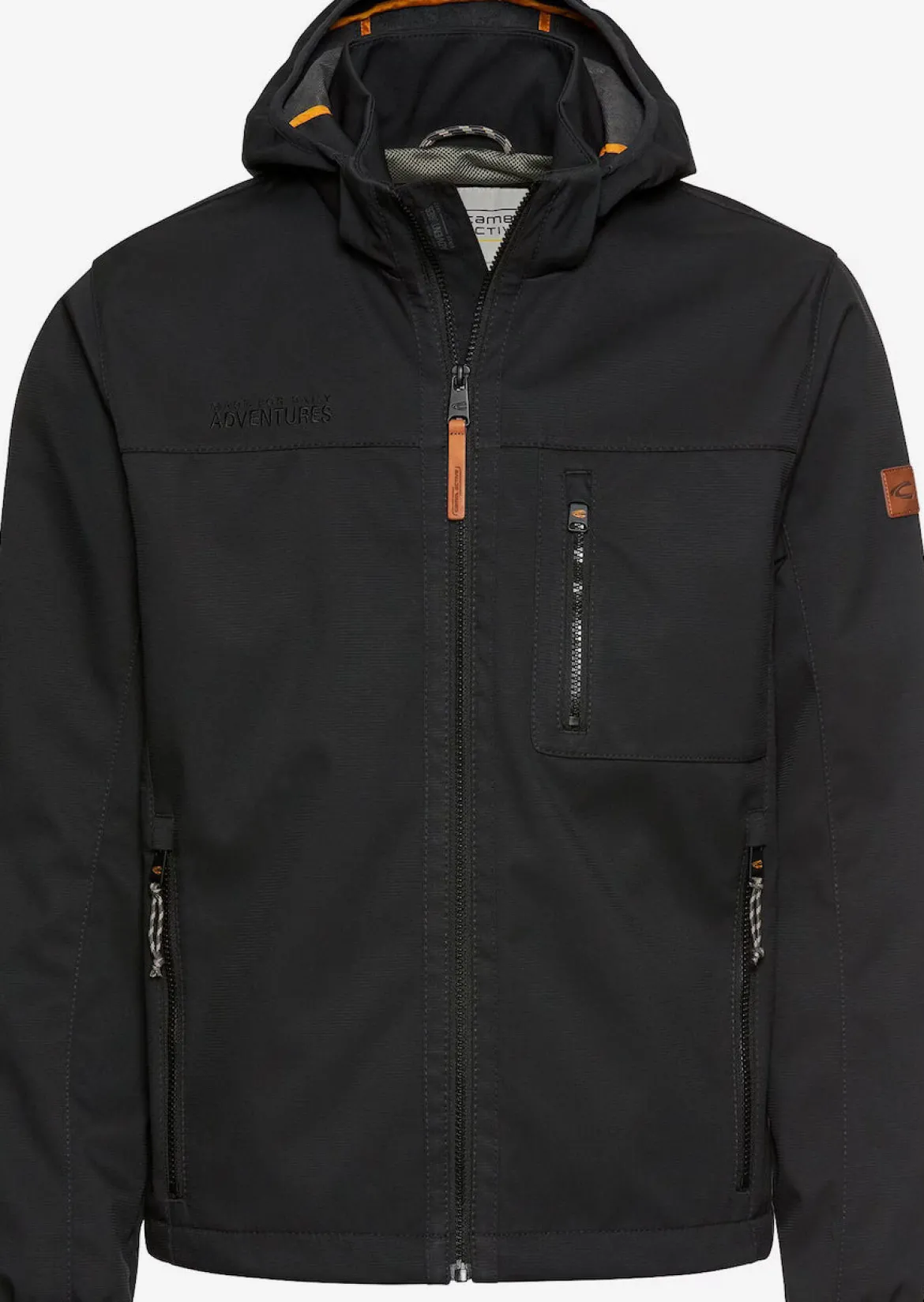 Camel Active miesten kevyt takki Softshell Jacket, musta