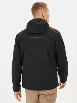Camel Active miesten kevyt takki Softshell Jacket, musta