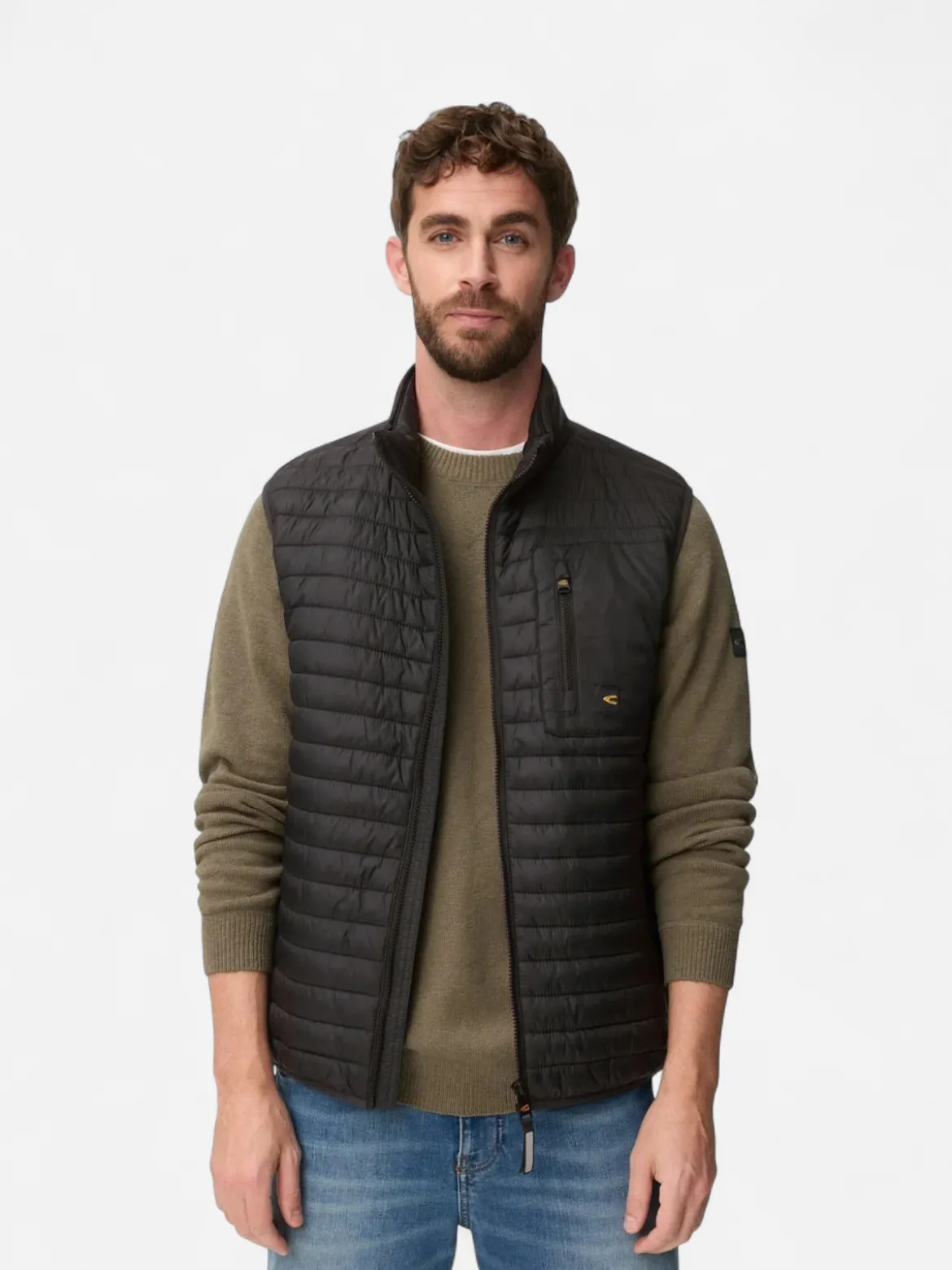 Camel Active miesten liivi Insulated Vest, hiilenmusta