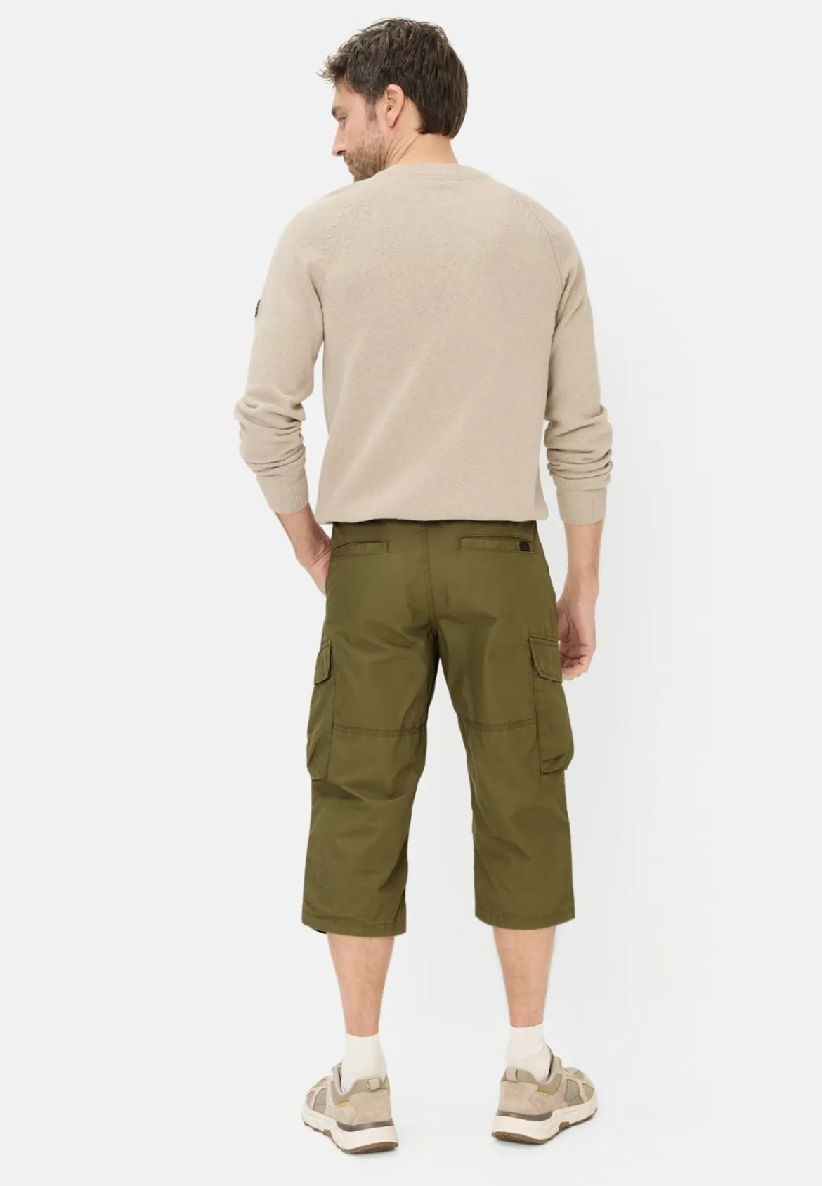 Camel Active miesten shortsit Capri Shorts LOS, khaki