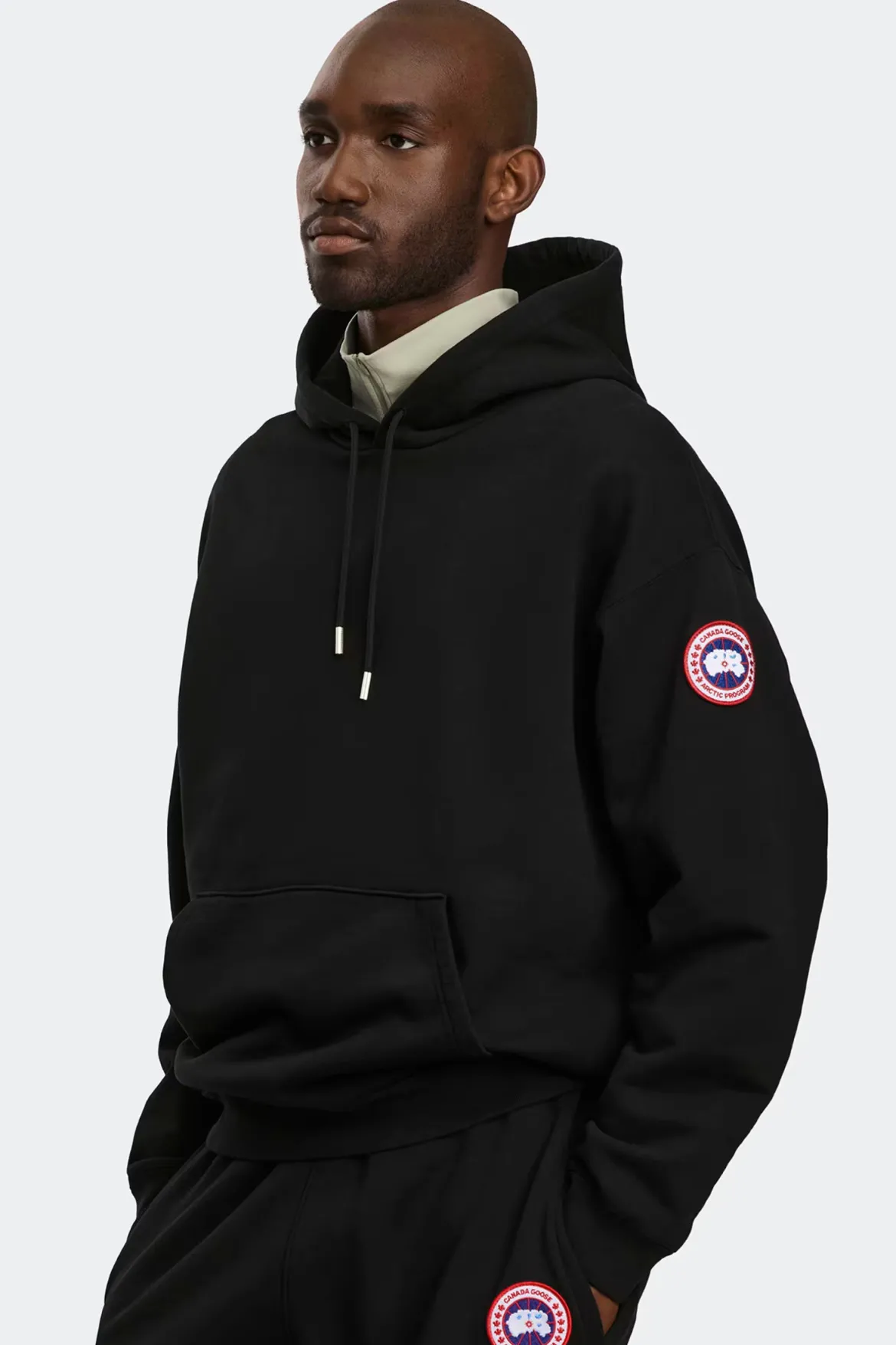 Canada Goose miesten huppari Relaxed fit Rove Hoody, musta