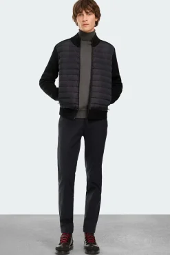 Canada Goose miesten hybriditakki Hybridge Knit Jacket - Classic Disc, musta