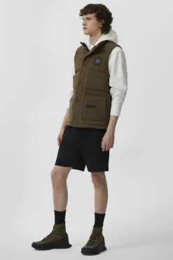 Canada Goose Miesten Liivi, FREESTYLE CREW VEST Tummanvihreä