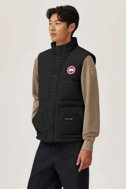 Canada Goose Miesten Liivi, FREESTYLE CREW VEST Musta