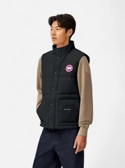 Canada Goose Miesten Liivi, FREESTYLE CREW VEST Musta