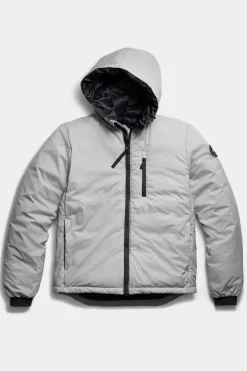Canada Goose miesten takki Lodge Hoody - R - Black Disc, harmaa