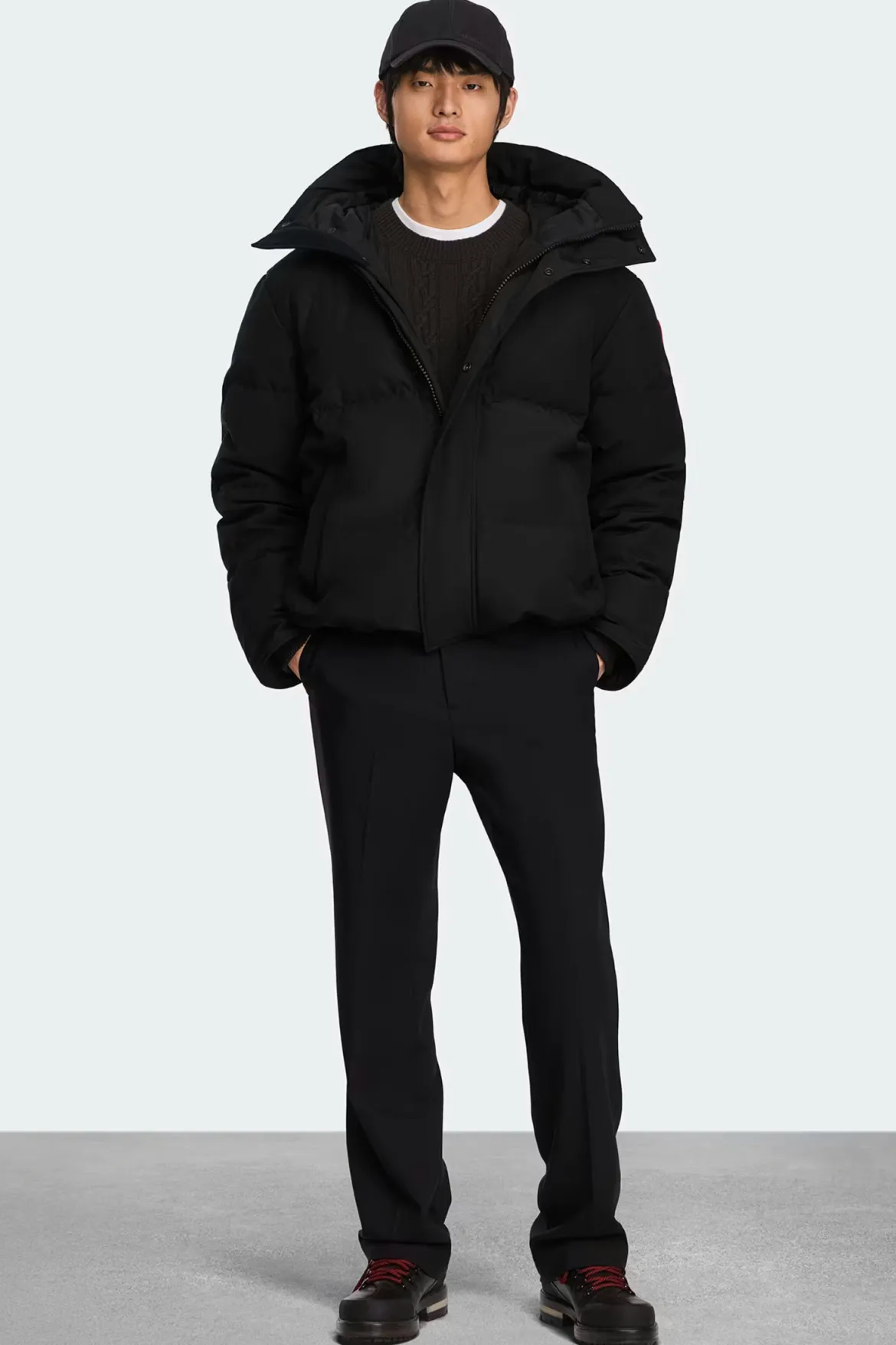 Canada Goose miesten takki Seymour Parka, musta