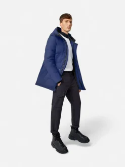Canada Goose Miesten Untuvatakki, CARSON PARKA Tummansininen