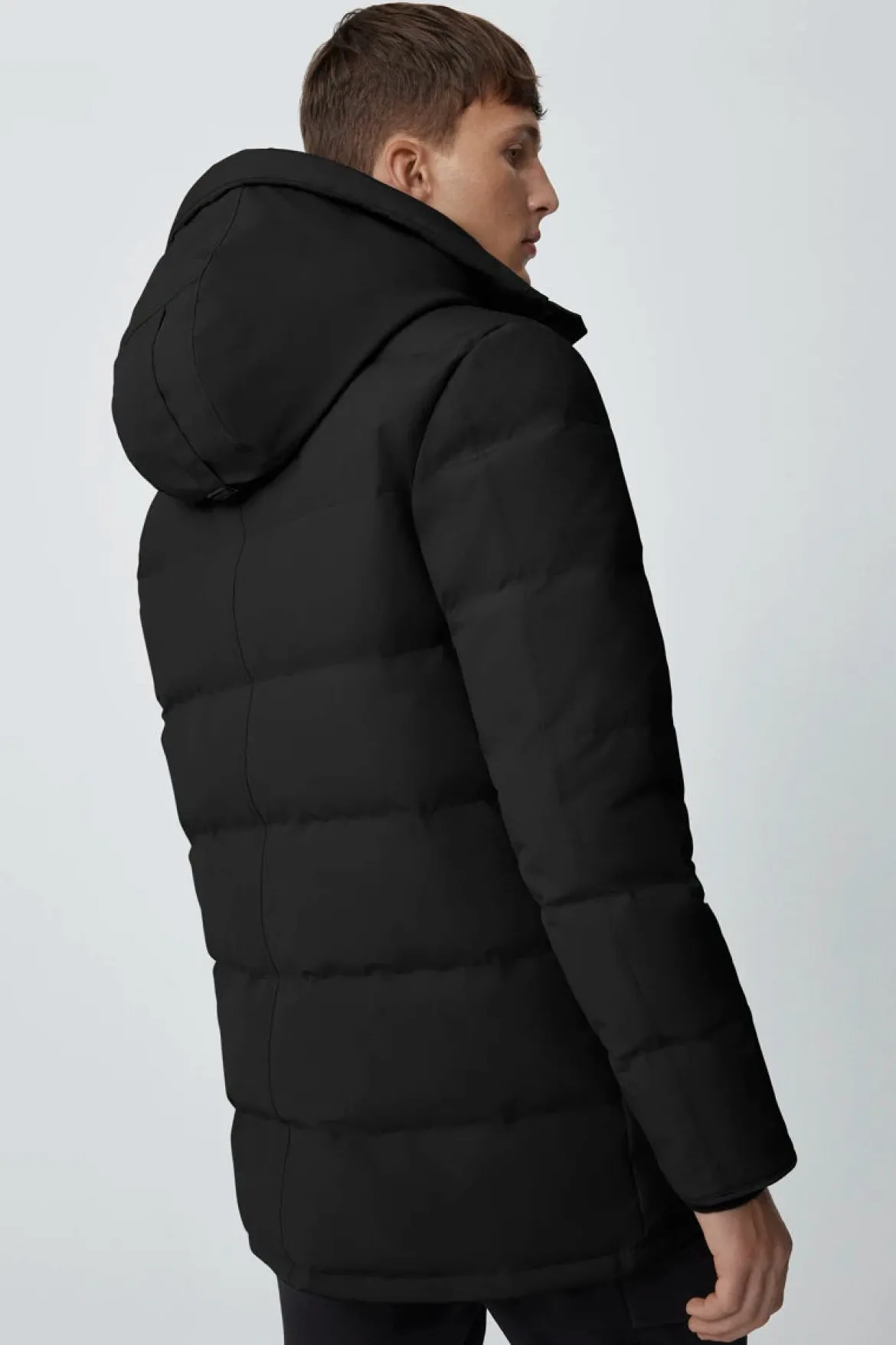 Canada Goose Miesten Untuvatakki, CARSON PARKA Musta