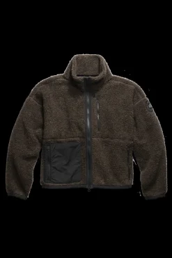 Canada Goose naisten fleecetakki SIMCOE FLEECE JACKET, tummanruskea