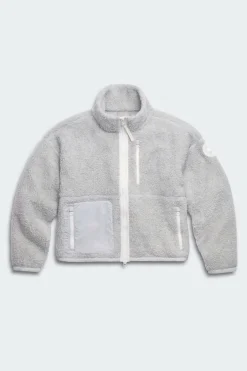 Canada Goose naisten fleecetakki Simcoe Fleece Jacket, vaaleanharmaa