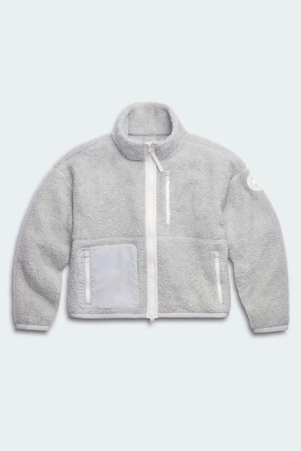 Canada Goose naisten fleecetakki Simcoe Fleece Jacket, vaaleanharmaa