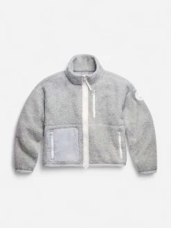 Canada Goose naisten fleecetakki Simcoe Fleece Jacket, vaaleanharmaa