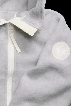 Canada Goose naisten fleecetakki CHILLIWALK FLEECE BOMBER, vaaleanharmaa