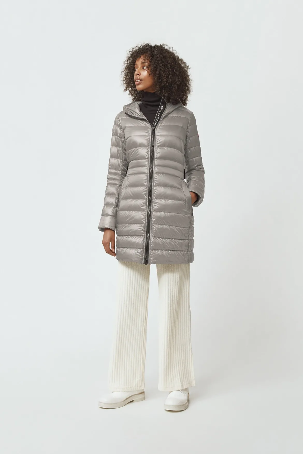 Canada Goose Naisten Kevytuntuvatakki, Cypress Hooded Jacket Kitti